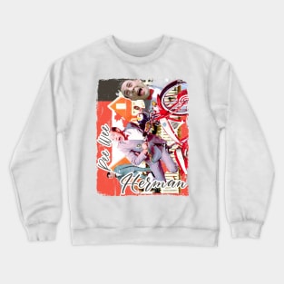 pee wee HERMN (bycicle) Crewneck Sweatshirt